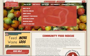 Manna Community Food Rescue page